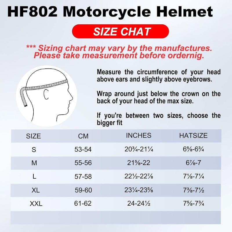 1Storm Dual Sport Full Face Motorcycle Helmet - Image 4