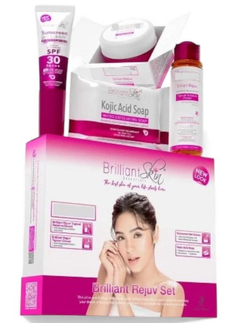 بريليانت سكين مجموعة تجديد بشرة الوجه بريليانت شفاف - Image 1