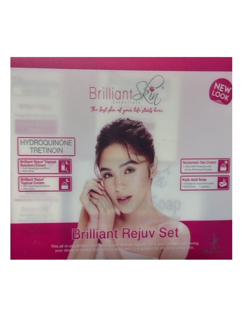 بريليانت سكين مجموعة تجديد بشرة الوجه بريليانت شفاف - Image 2