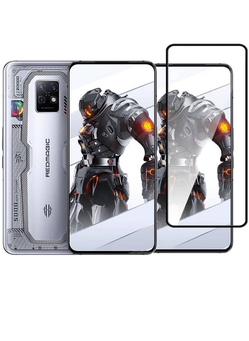 yopah - 9H 5D Tempered Glass Screen Protector For ZTE nubia Red Magic 7S Pro - Image 1