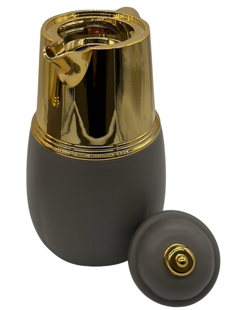 AL-GANNAS 2 Peice Thermos Set for Tea & Coffee | 1L & 0.7L | High-Quality with 2-Year Heat Retention Warranty | Elegant New Design - Image 4