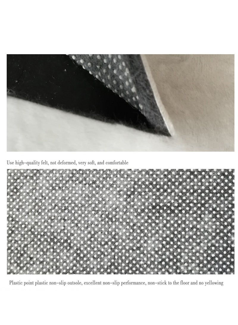 Sharpdo Modern  Dining Room Home Bedroom Carpet Floor Mat 140*200CM - Image 3