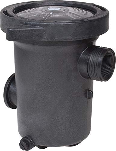 Waterway Plastics غلاف مصفاة مضخة وايتروى بلاستيك 310-6500 هاي فلو مع غطاء وسلة - Image 2