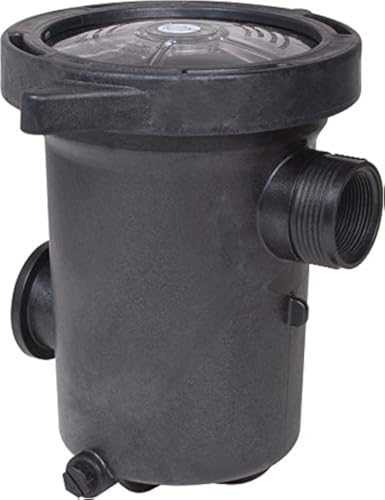 Waterway Plastics غلاف مصفاة مضخة وايتروى بلاستيك 310-6500 هاي فلو مع غطاء وسلة - Image 4