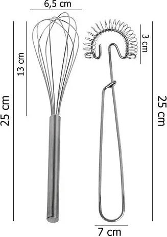 Hane216 Double Beater-Foamer Set