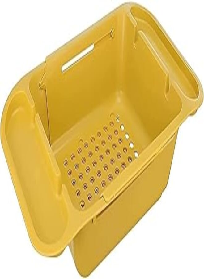 Retractable plastic sink drain rack - assorted color