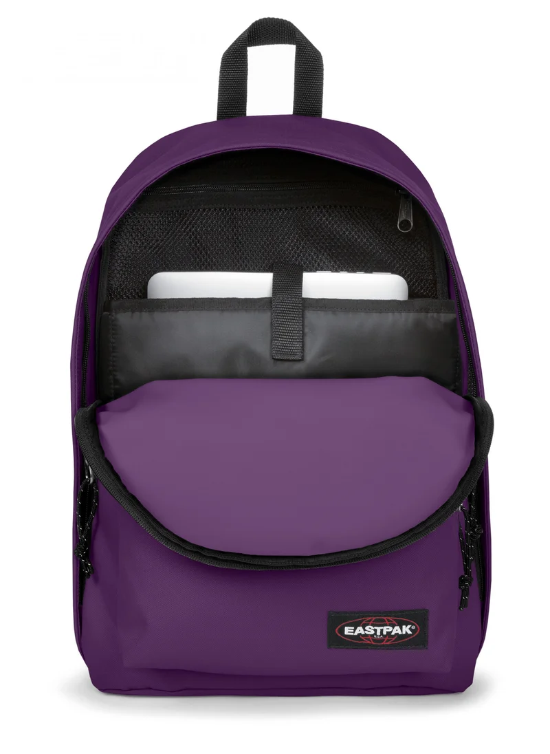 EASTPAK Out Of Office Medium Backpack With Laptop Protection Eggplant Purple