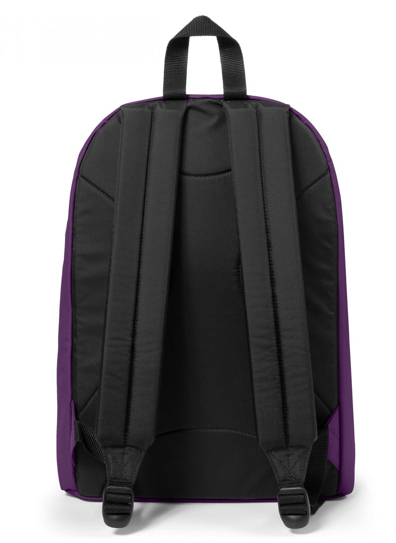 EASTPAK Out Of Office Medium Backpack With Laptop Protection Eggplant Purple  - Image 3