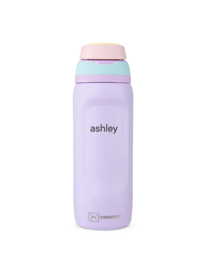 هيدروبرو Hydrobrew Personalized Sip Switch Stainless Steel Water Bottle - Berry Cream