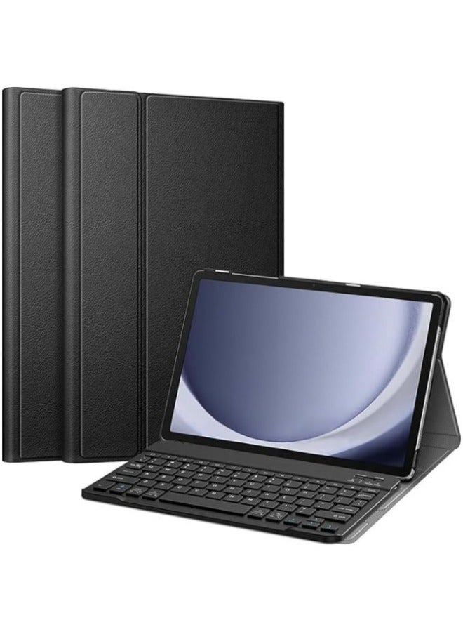 general Keyboard Case Compatible with Samsung Tab A9 Plus (X210/X216/X218), Slim Lightweight Stand Cover with Magnetically Detachable Wireless Bluetooth Keyboard - Image 1