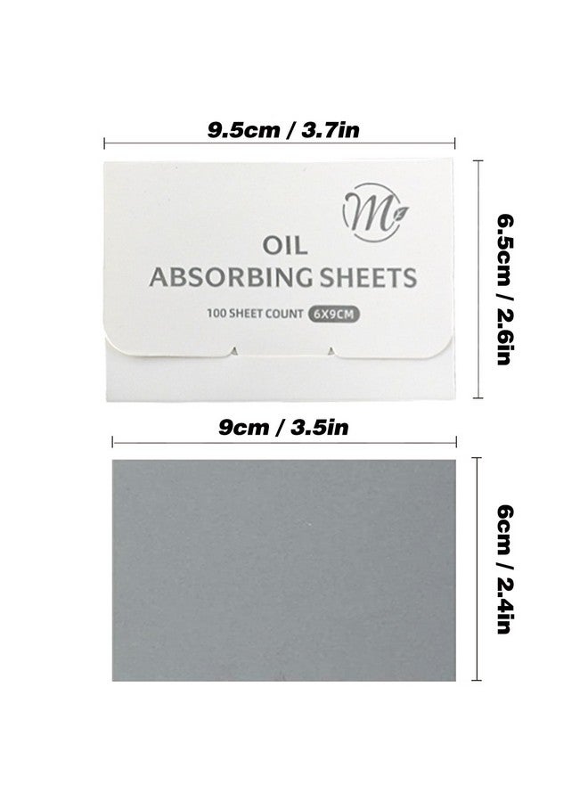 Facial Oil Blotting Sheets, Bamboo Charcoal Oil Blotting Paper 600 Counts, Makeup Friendly Oil Absorbing Paper, That Is Easy To Carry And Use, Christmas Gift (600 Count (Pack of 6)) - Image 3