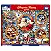 White Mountain 500 Piece Jigsaw Puzzle Winter Santa Collage Puzzles with Large Pieces Gift for Adults 18x24 Christmas Frames - Image 4
