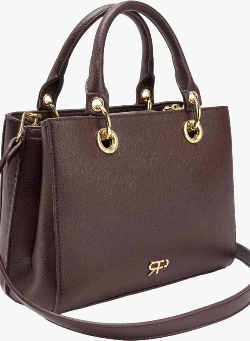 Parfois Red Tote Bag With Texture for Women | Best Price UAE
