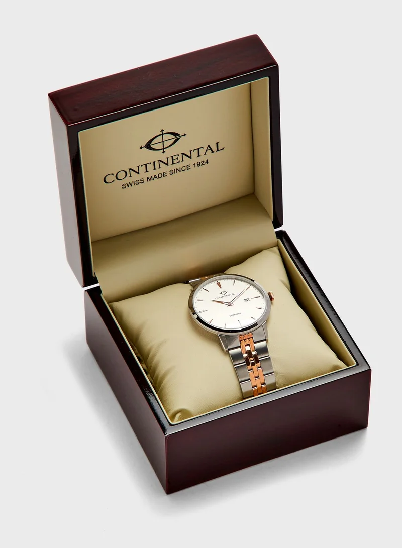CONTINENTAL Steel Strap Analog Watch