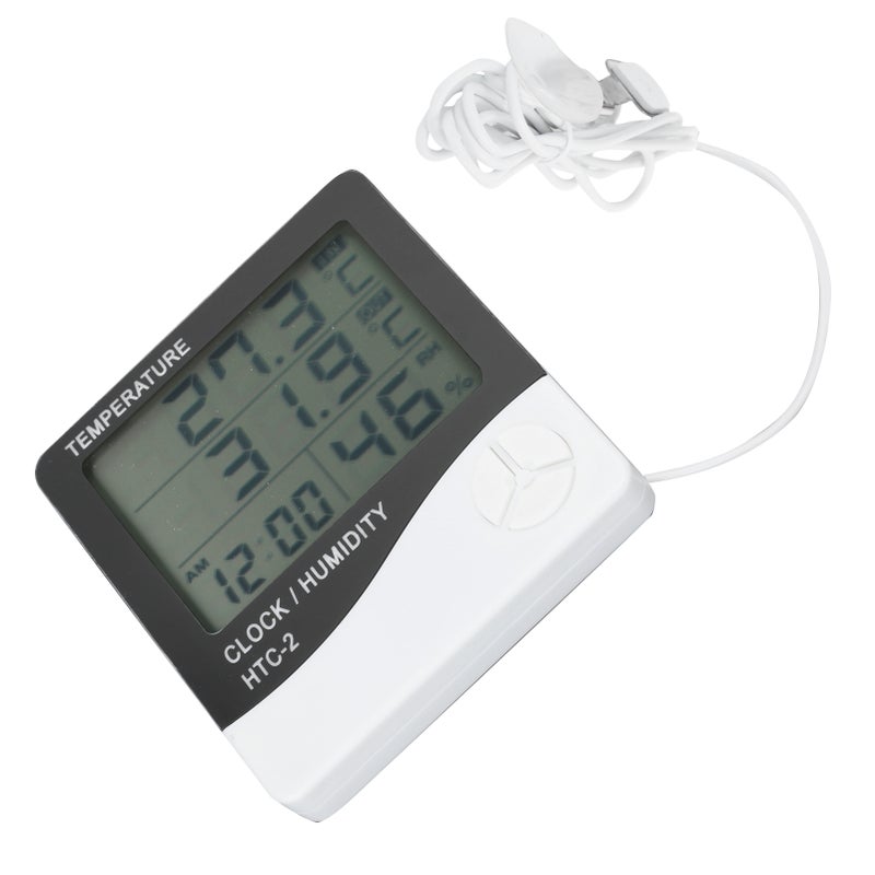 HighAccuracy Electronic Thermometer Digital Humidity Meter Indoor Outdoor Temperature Display - Image 1
