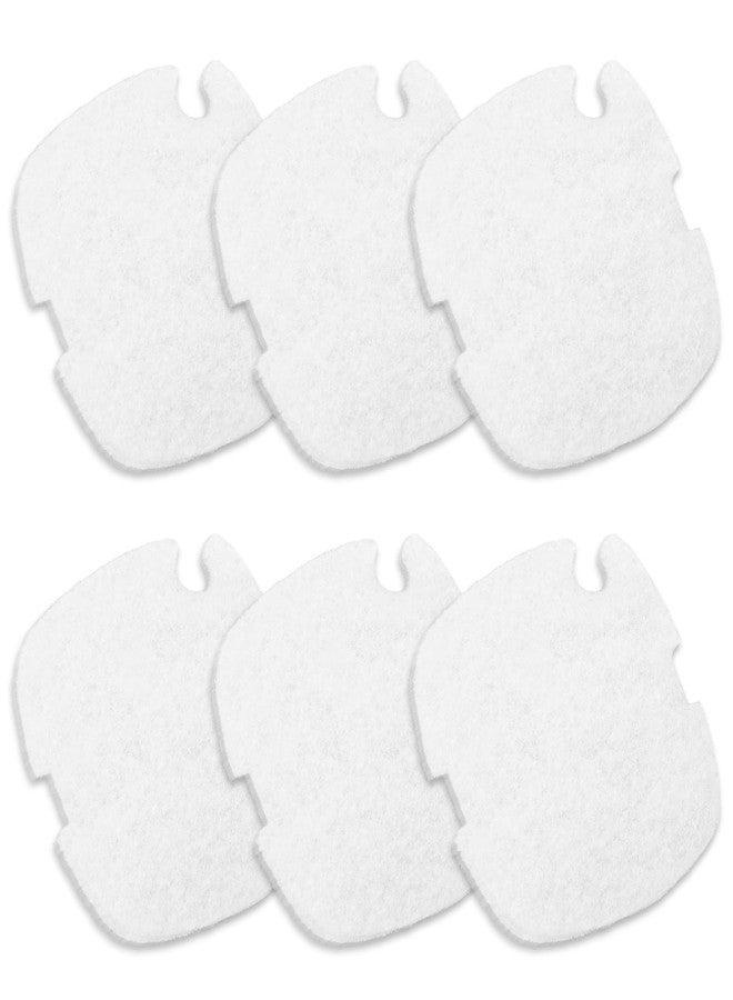 HWEIUA 6 Pack Water Polishing Pads Replacement Rite Size S Polishing Filter Pads, Mechanical Filter Media for Aquariums Fits Marineland C-Series and Magniflow 160,180, 220 & 250 Canister Filters - Image 1