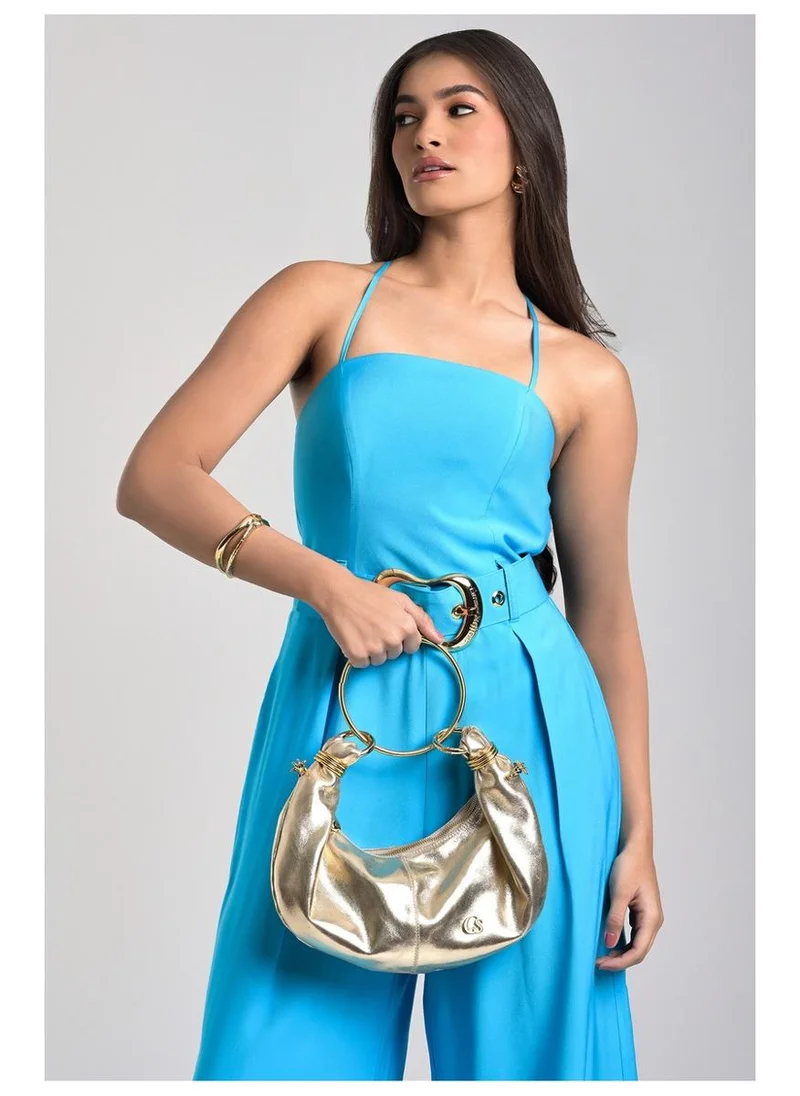 Carmen Steffens  Golden Gold Bracelet Bag for Women | Best Price UAE