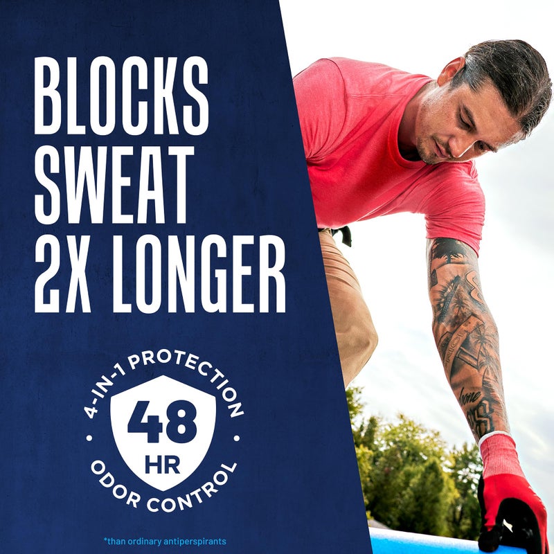 Right Guard Sport Fresh Scent Antiperspirant & Deodorant Invisible Solid - 4-in-1 Deodorant For Men, Blocks Sweat, 48-Hour Odor Protection, Quick-Drying, & Long-Lasting, 2.6 oz (6 Pack) - Image 2