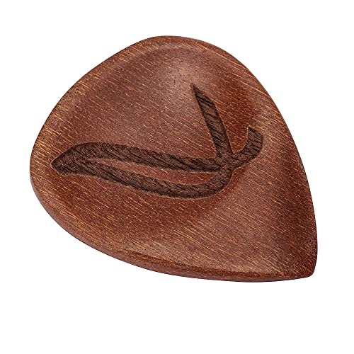 Wambooka Handcrafted Guitar Picks Set – Premium Bone, Horn, Wood & Coconut Guitar Picks with Anatomical Grip – Unique Handmade Guitar Plectrums in Wooden Gift Box - Image 5