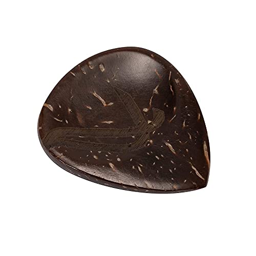 Wambooka Handcrafted Guitar Picks Set – Premium Bone, Horn, Wood & Coconut Guitar Picks with Anatomical Grip – Unique Handmade Guitar Plectrums in Wooden Gift Box - Image 4