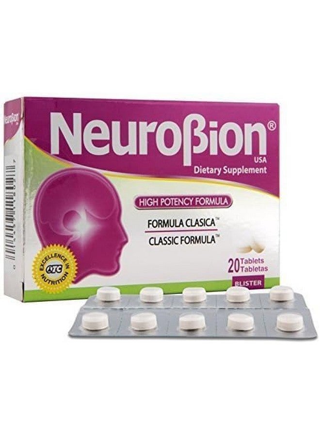 Neurobion Classic 20 Tablets Vitamin B Energy Booster - Formula Clasica - Image 1