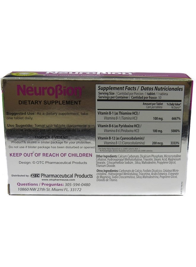 Neurobion Classic 20 Tablets Vitamin B Energy Booster - Formula Clasica - Image 4