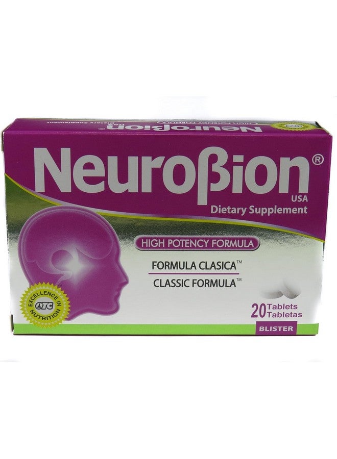 Neurobion Classic 20 Tablets Vitamin B Energy Booster - Formula Clasica - Image 3