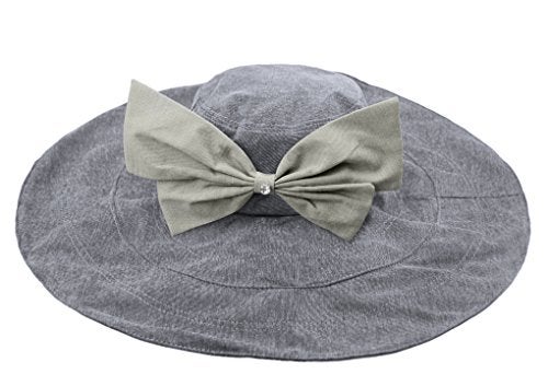 Fakeface Fishing Beach Cap Summer Sun Hat Wide Brim Reversible for Women Foldable UPF 50+ - Image 4