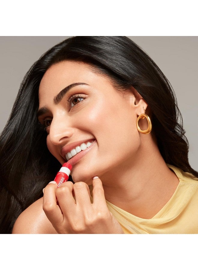 جاست هيربز مرطب شفاه ملون للرجال والنساء مع عامل حماية من الشمس 20+ للشفاه الداكنة لتفتيح 4 جرام (خوخي) - Image 2