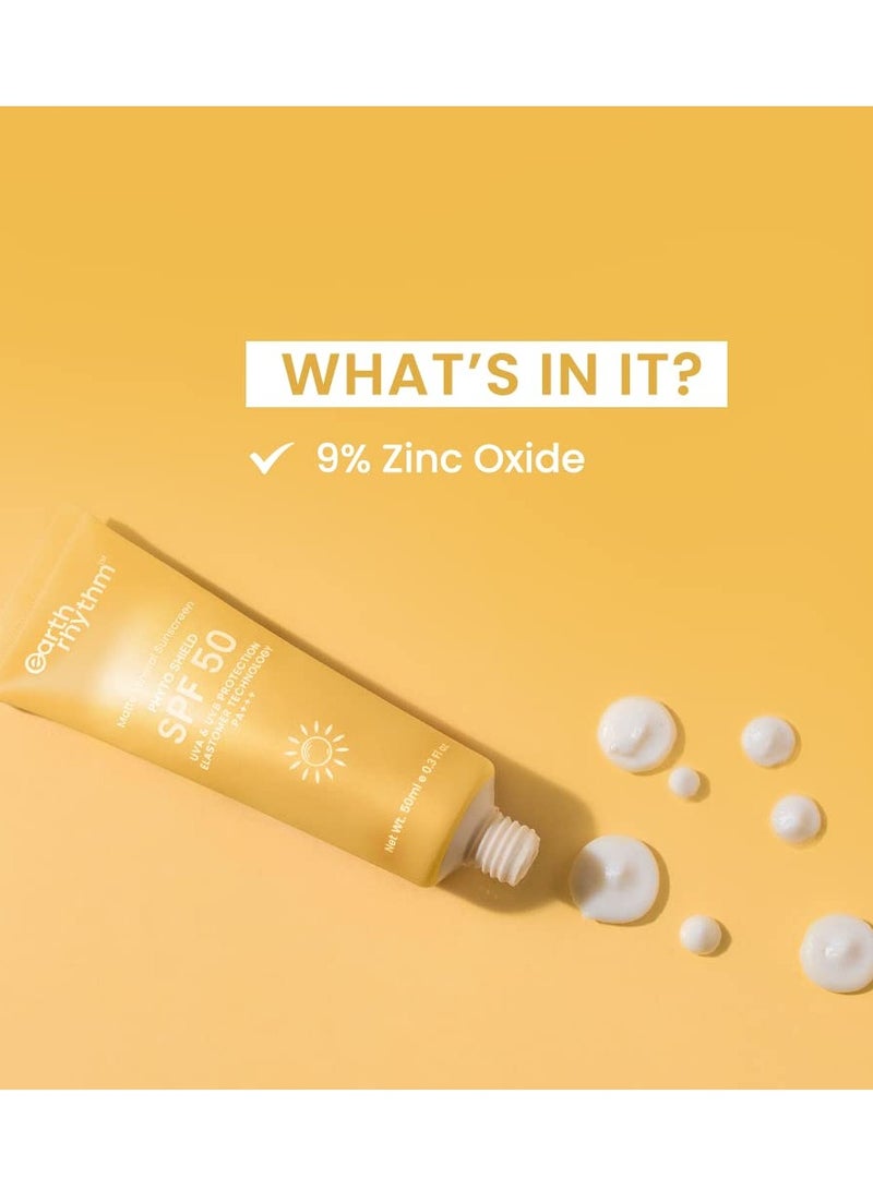 Earth Rhythm Matte Mineral Sunscreen SPF 50 with 9% Zinc Oxide 50ml - Image 4