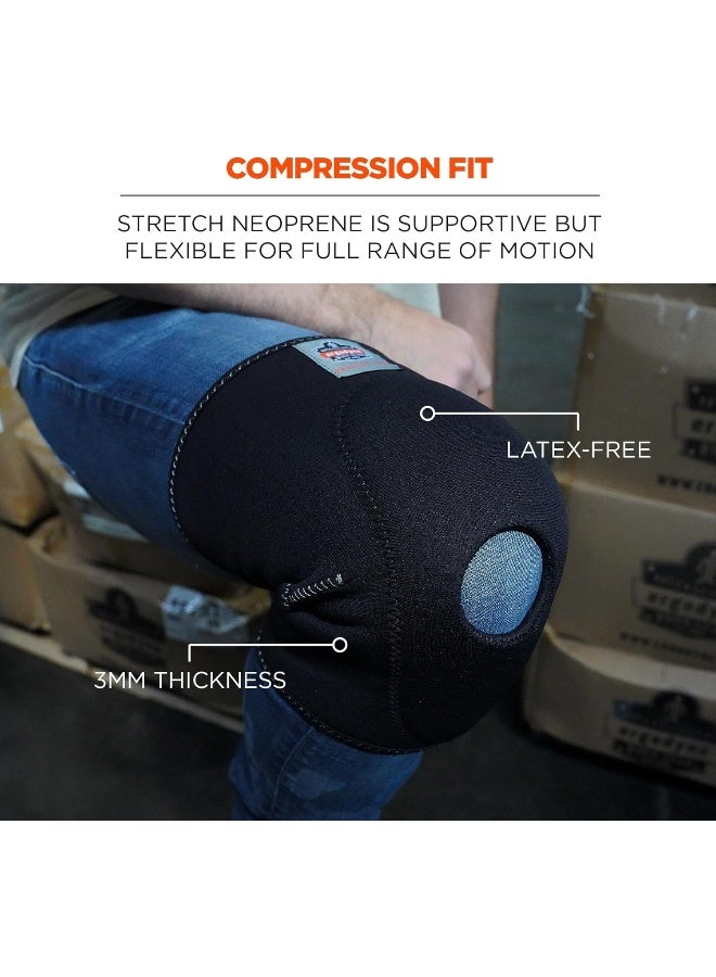 Ergodyne ProFlex 615 Knee Sleeve, Black, XX-Large - Image 3