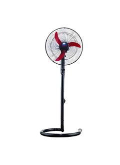 Fresh Fresh Shabah Stand Fan, Without Remote Control, 20 Inch, Black/Red 