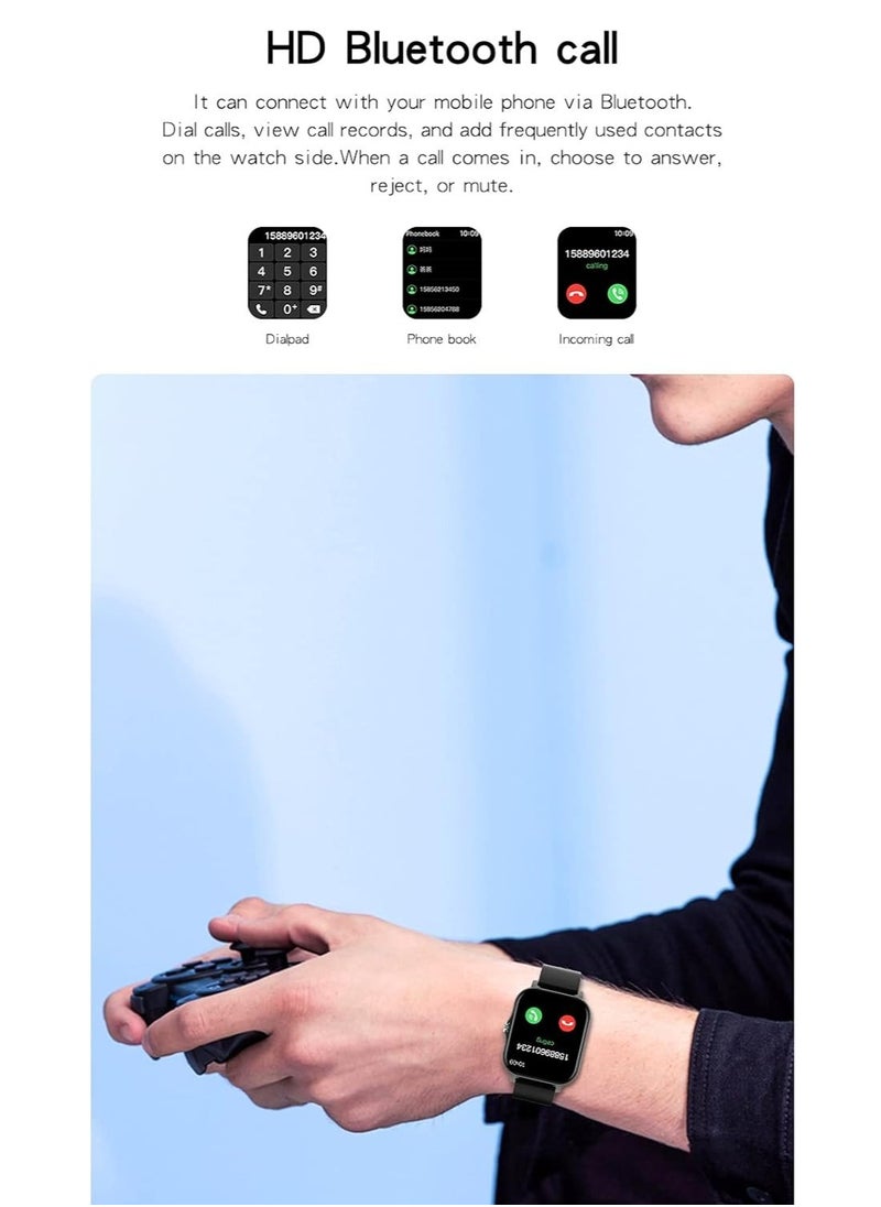 Furtey - Smartwatch Men Women Smart Watch 1.69" Screen with IP67 Waterproof for Android iOS - Image 1