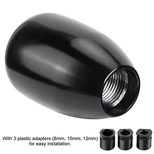 Dweekiy Gear Shift Knob,Car Universal Modification Manual Knob Gear Shift Head Shifter 6 Speed(Black) - Image 3