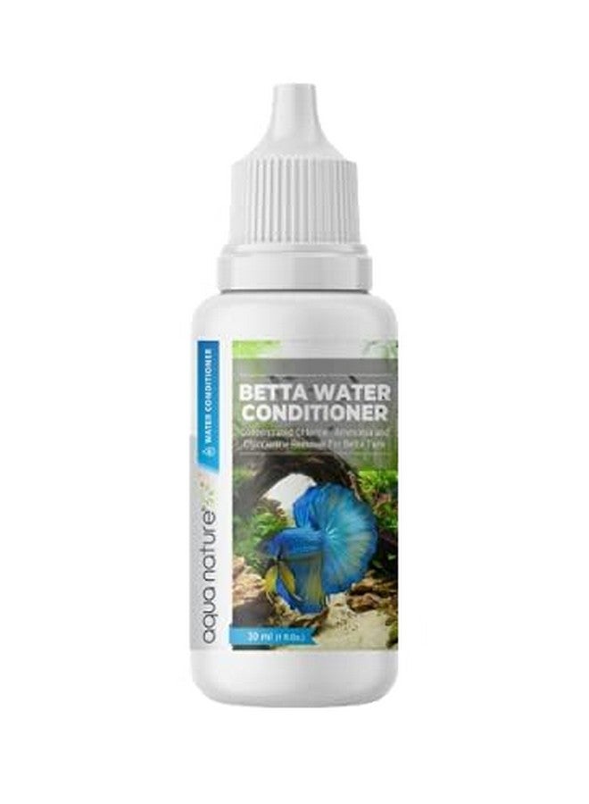aqua nature aqua nature Betta Water Conditioner Concentrated Chlorine,Ammonia And Chloramine Remover For Betta Fish Tanks 30Ml - Image 2