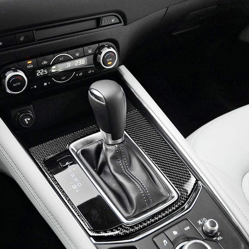 NVCNX Carbon Fiber Gear Shift Panel Cover for Mazda CX-5 - Image 4