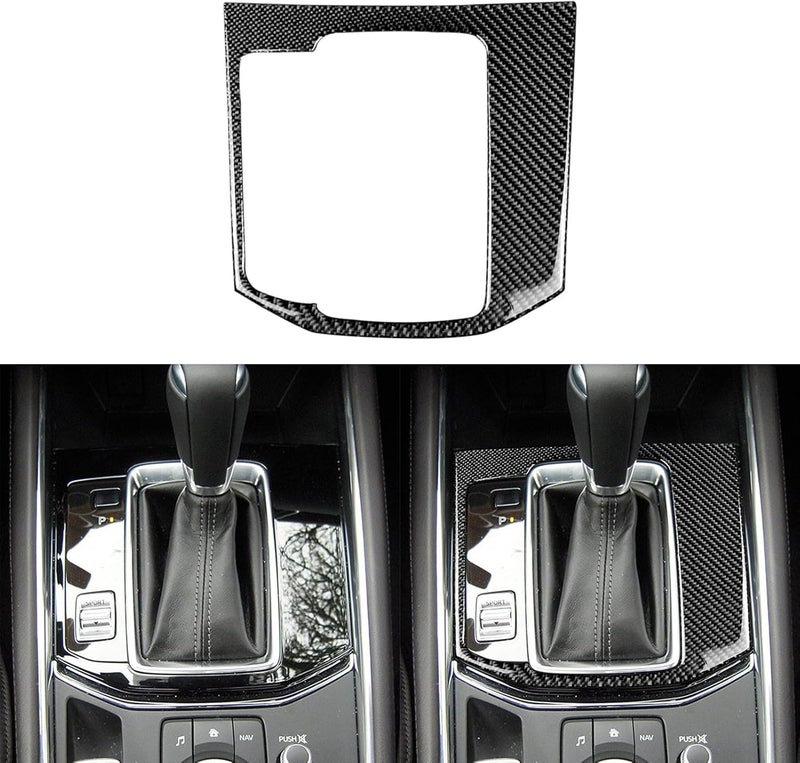 NVCNX Carbon Fiber Gear Shift Panel Cover for Mazda CX-5 - Image 1