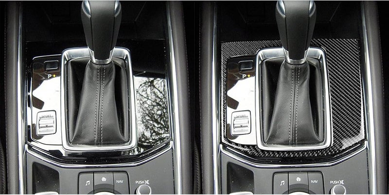 NVCNX Carbon Fiber Gear Shift Panel Cover for Mazda CX-5 - Image 3