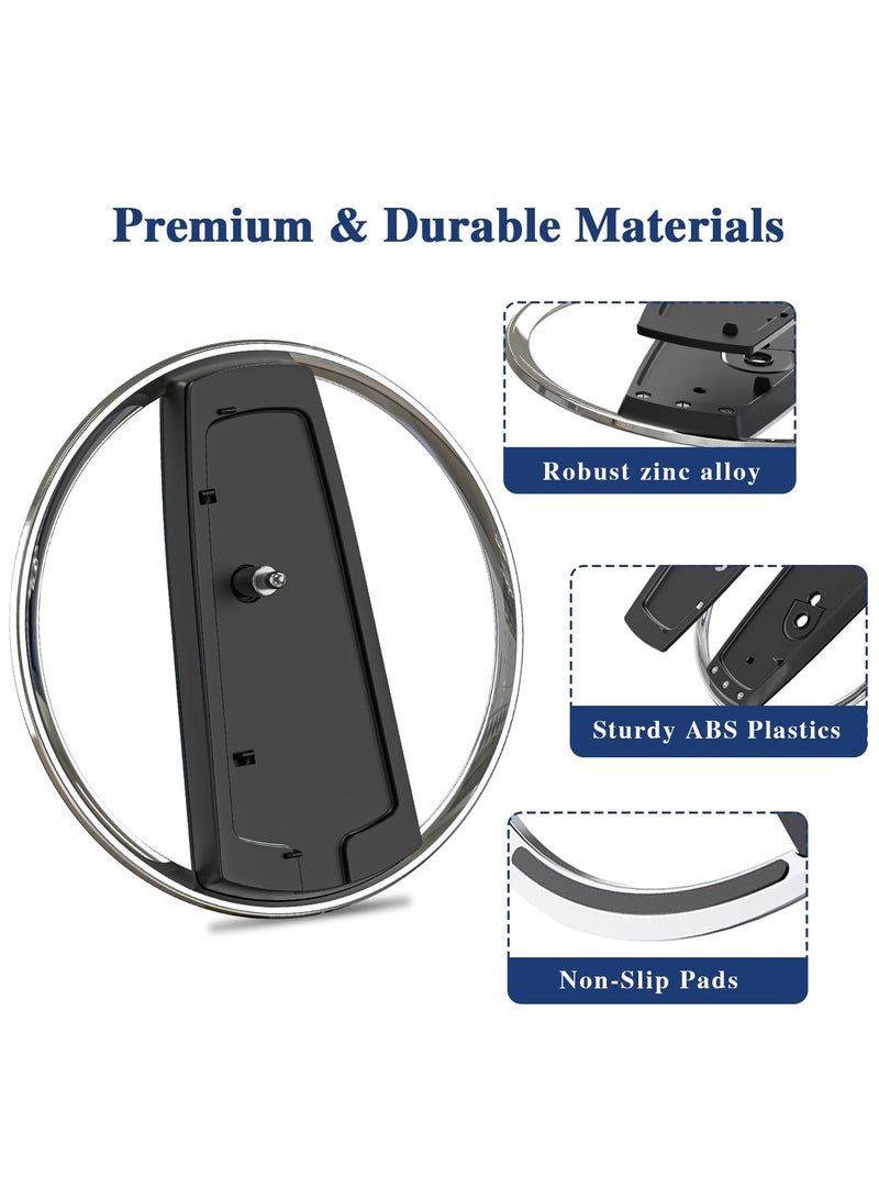 Vertical Stand for PS5/PS5 Slim Console, Non-slip Base Stand Replacement for Playstation 5 Console with Screw, Minimalist Design - Image 3