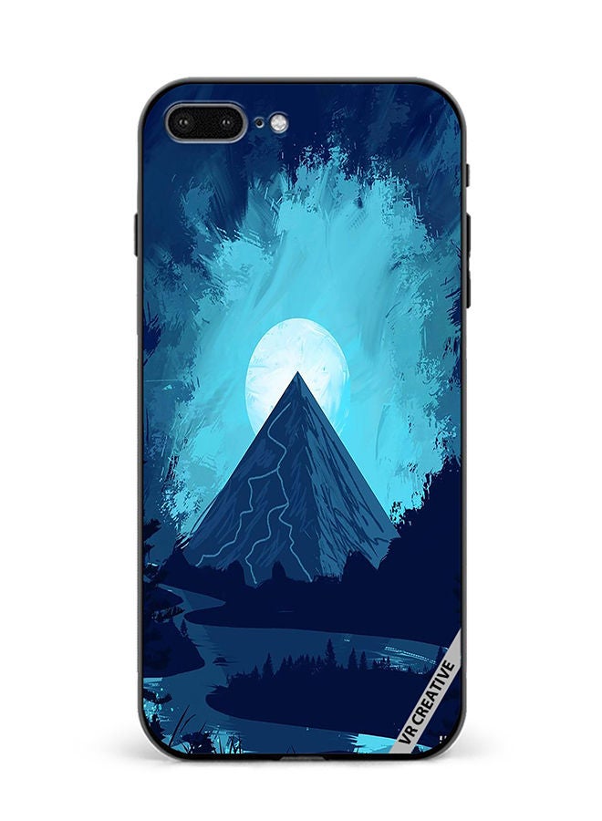 VR CREATIVE Protective Case Cover For Apple iPhone 7 Plus/8 Plus Mountain Design Multicolour - Image 1