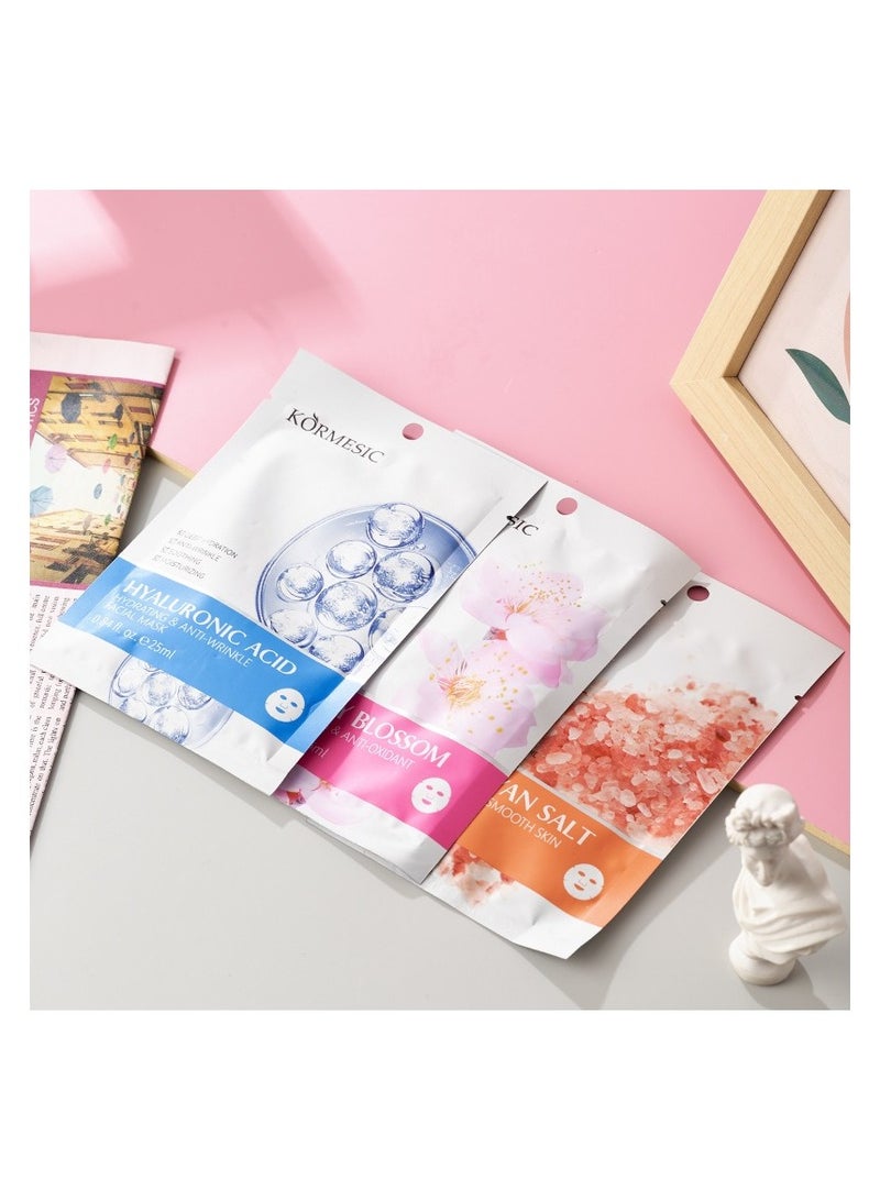 Kormesic Hyaluronic Acid Hydrating Sheet Mask 25ml-5 packs  - Image 3