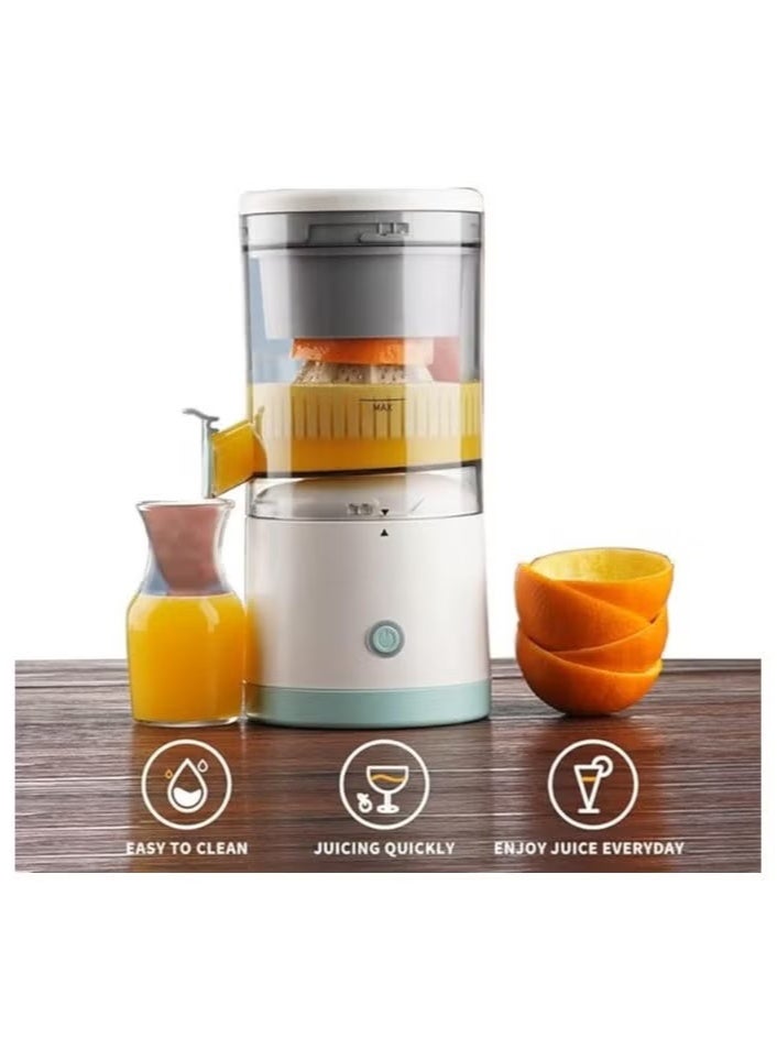GENNEXT Electric Citrus Juicer – Compact USB Rechargeable Hands-Free Juicer for Oranges, Lemons & Limes | One-Touch Operation | Portable, Easy to Clean, Ideal for Home, Office & Travel - Image 2