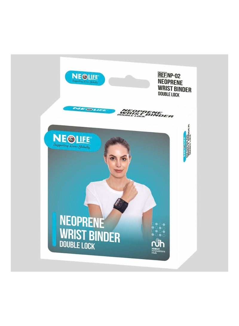 NEOLIFE Neoprene Wrist Binder Double Lock - Universal - Image 1
