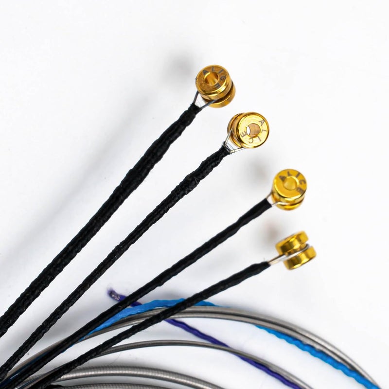 Alice 4/4 Cello String Set - A805A Cello Strings 4/4 Full Set (A-D-G-C) with Steel Core Nickel Chromium Winding, Clear & Bright Tone - Image 2