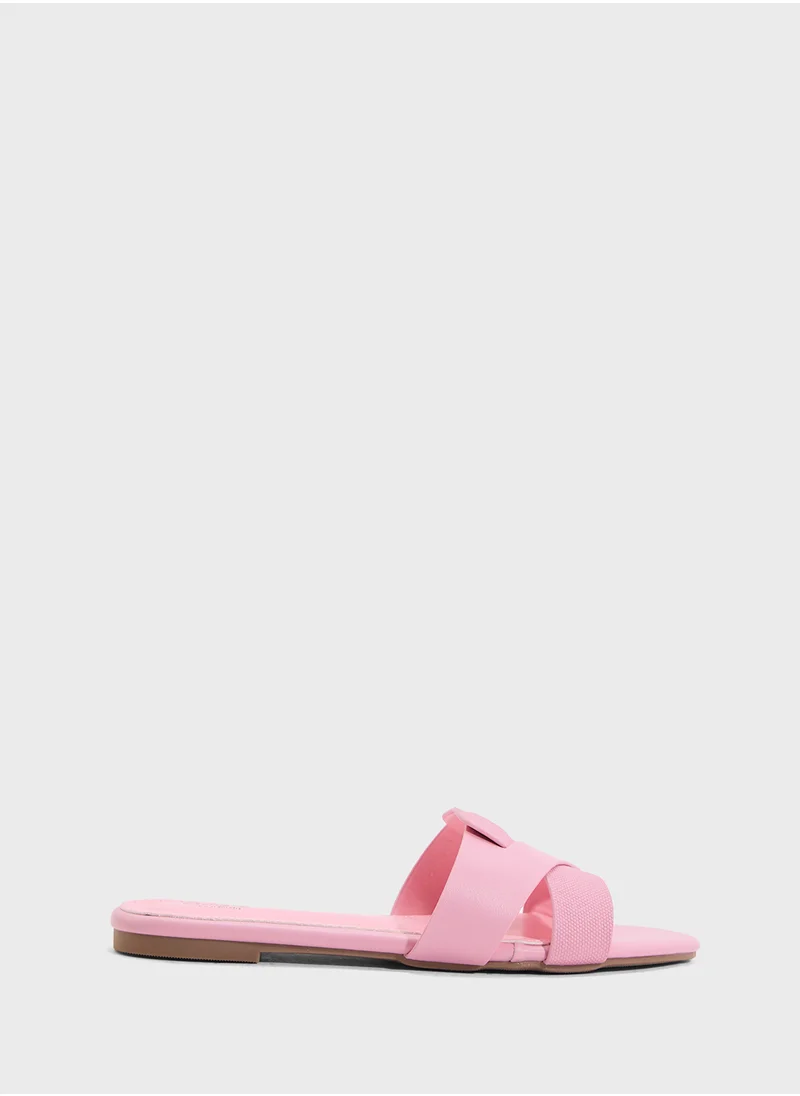 Ginger Crossover Strap Sandal