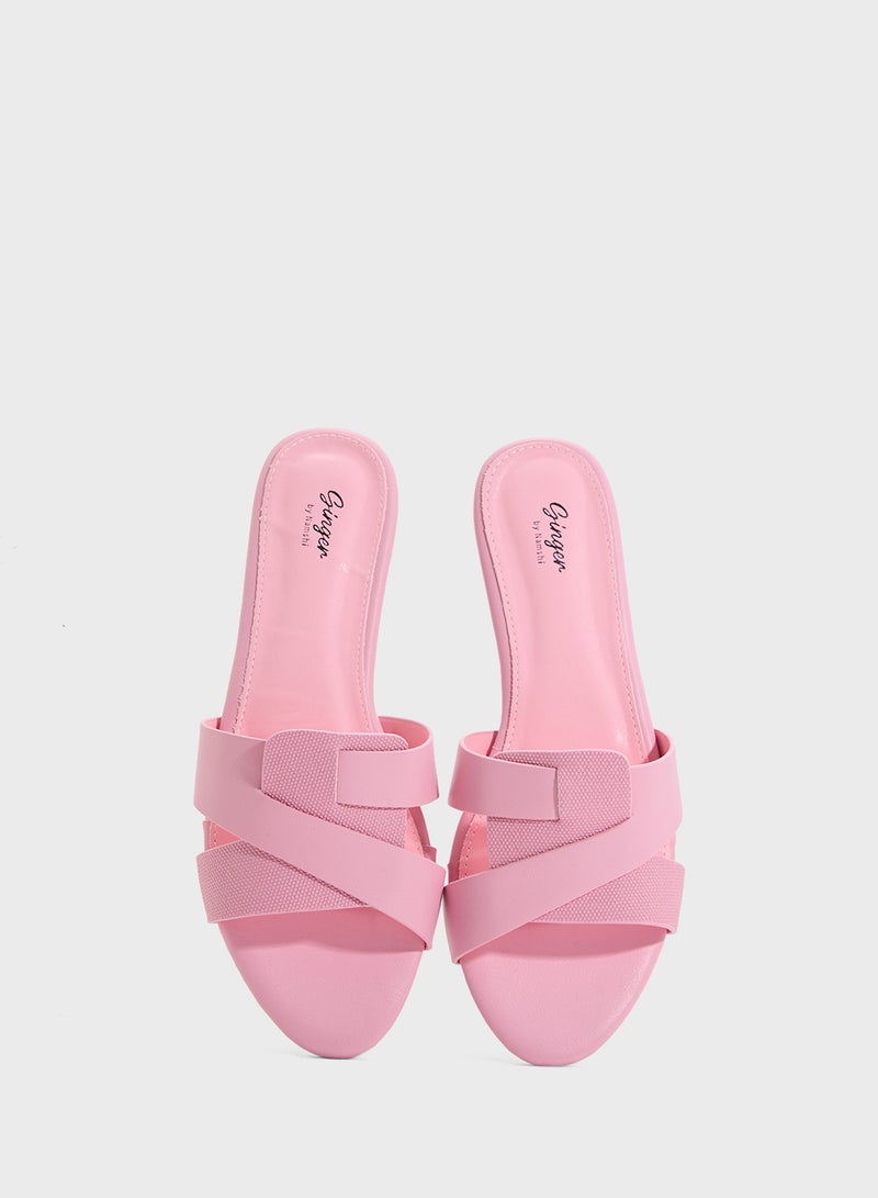 Ginger Crossover Strap Sandal - Image 4