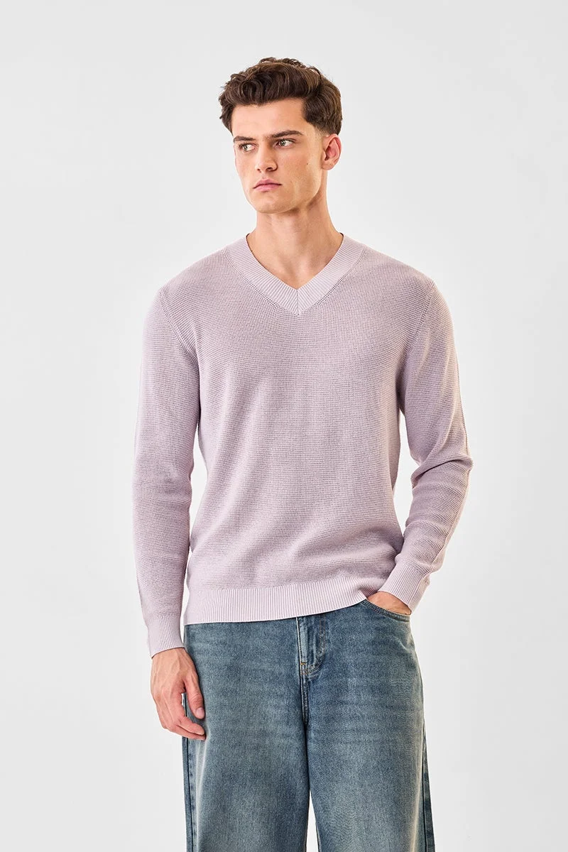 SNITCH V Neck Full Sleeve Sweater