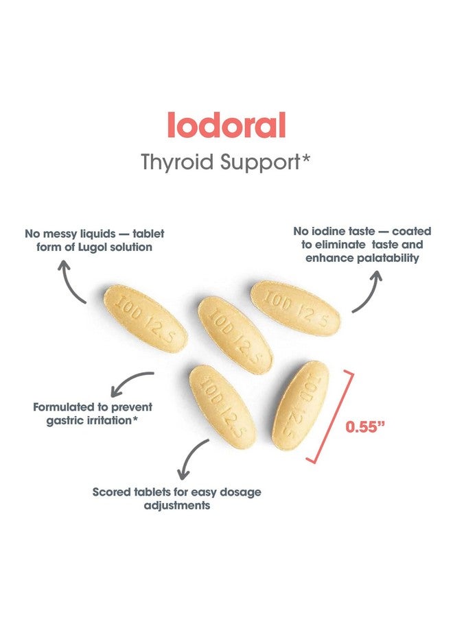 Optimox Iodoral 12.5mg Supplement - Iodine for Thyroid Support, Potassium Iodide Tablets, Lugol Solution, Daily Vitamins & Minerals - 90 Count - Image 5