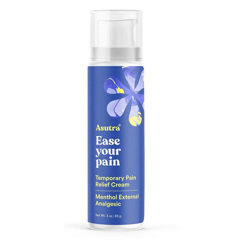 ASUTRA Relief Cream, 3 oz - Cooling Sensation, Temporary Relief from Muscle Discomfort and Soreness, 4% Menthol, Arnica Montana, and Dimethyl Sulfone (MSM) - Image 1