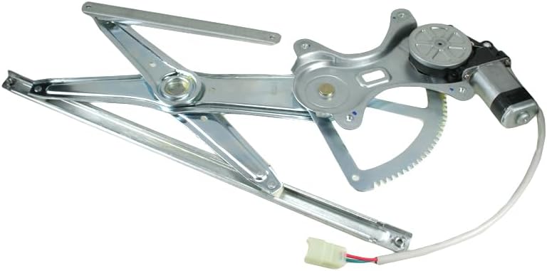 TRQ Front Right Power Window Regulator & Motor Assembly Passenger Side Compatible with 2003-2008 Toyota Corolla - Image 1